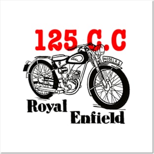 Royal enfield India adventure motorcycles fun cool Posters and Art